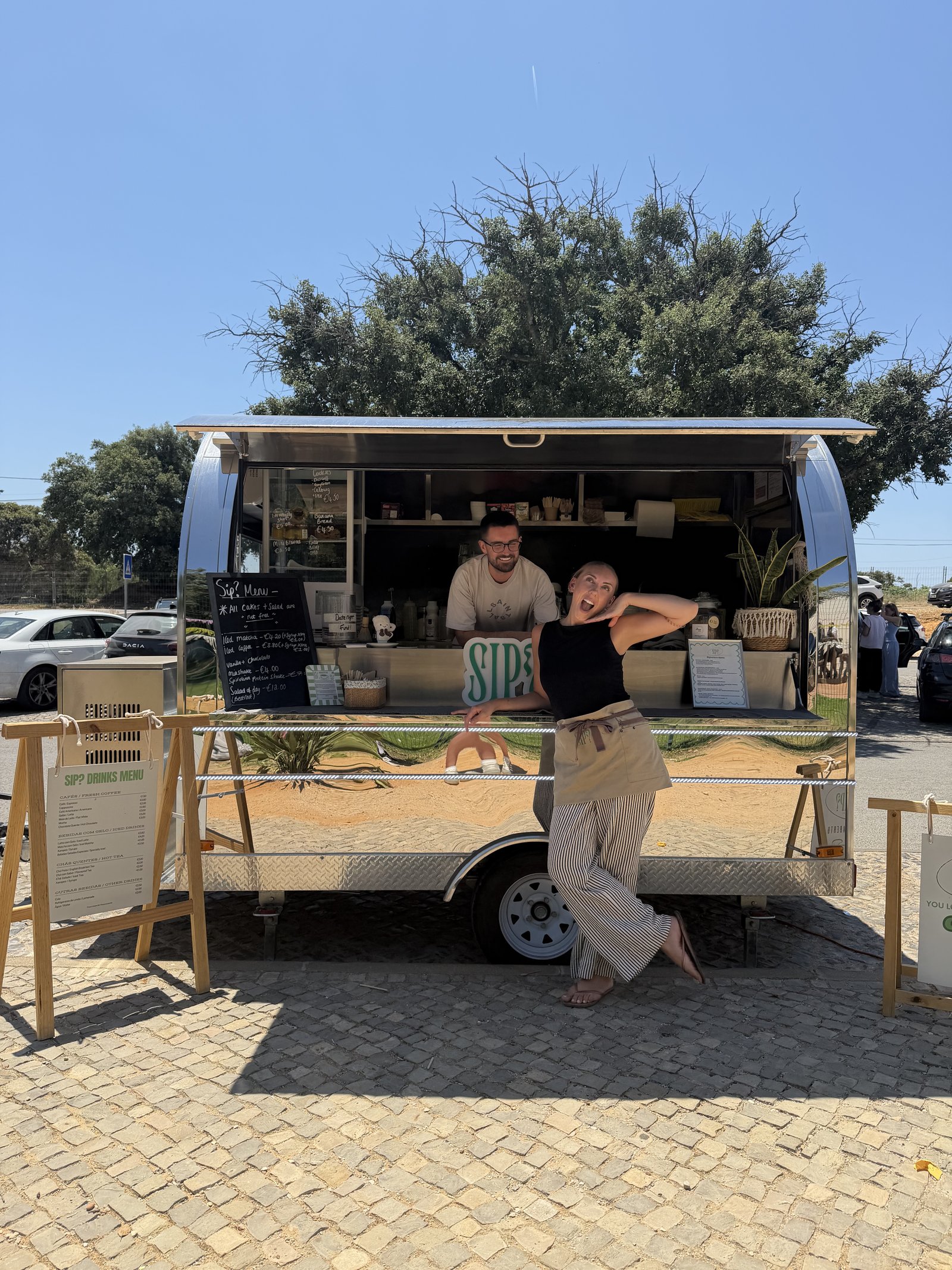Ellie and Dan at the SIP? Algarve van