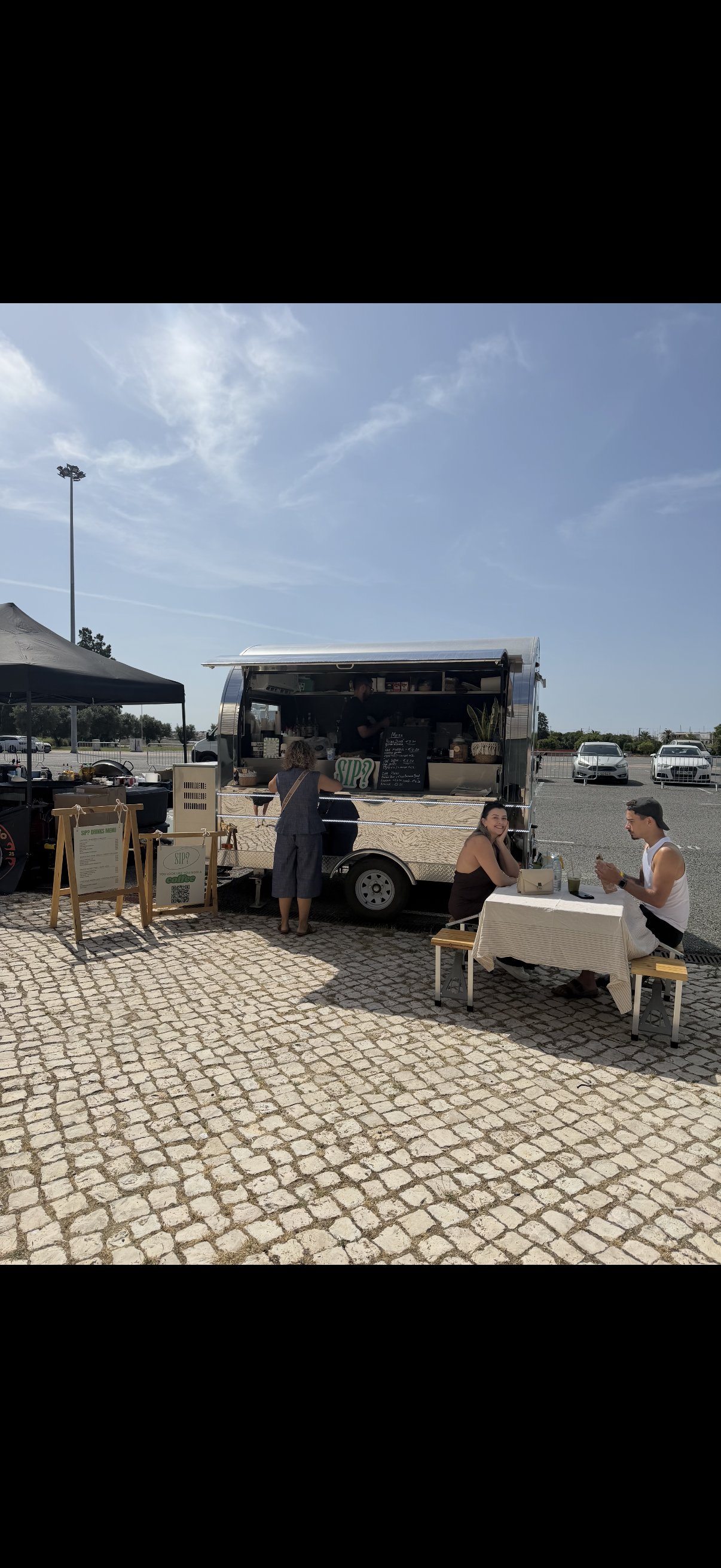 SIP? Algarve set up at a market